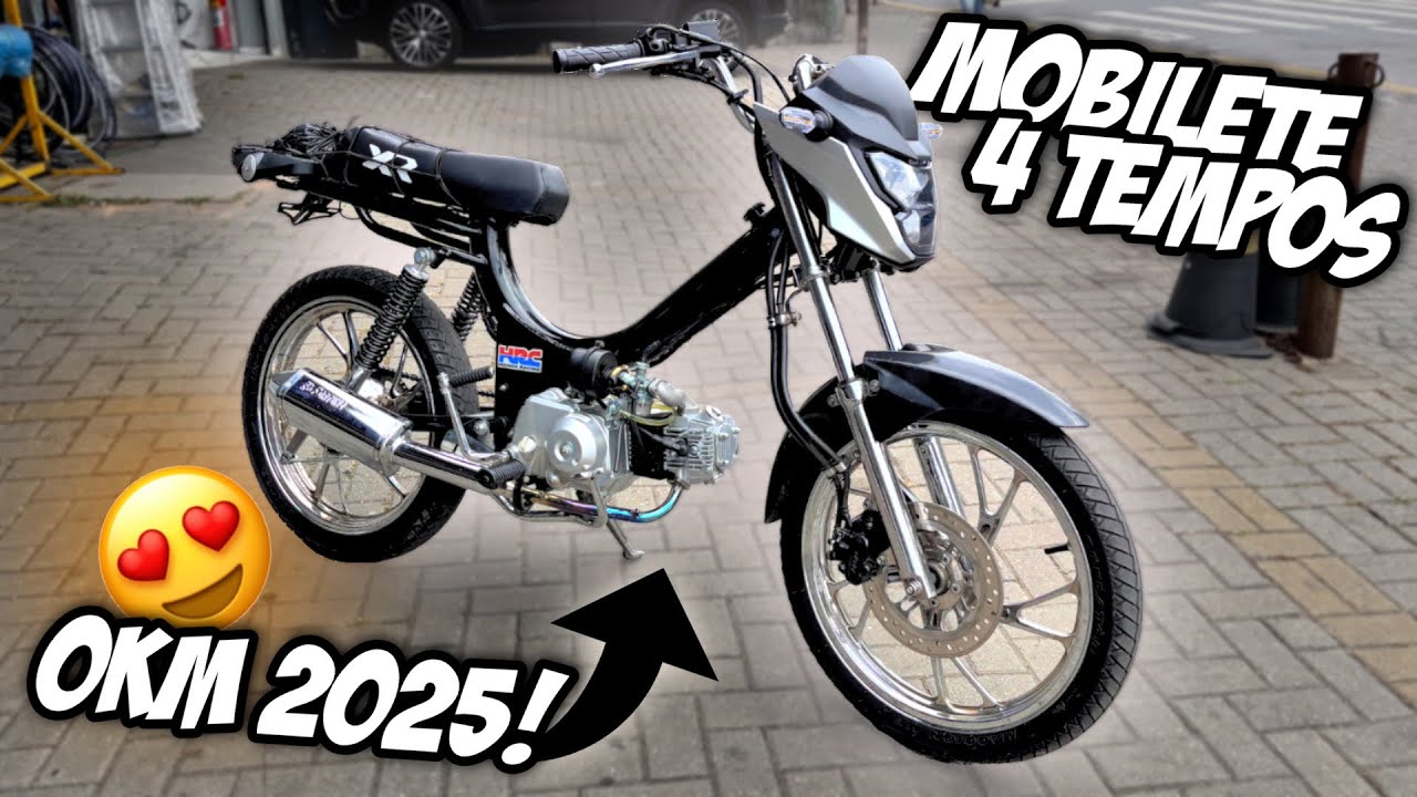 MONTEI UMA MOBILETE 4 TEMPOS 2025 ZERO KM!😍