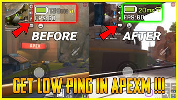 FIX HIGH PING IN APEX LEGENDS MOBILE | BEST VPN/BEST SETTINGS ? - GET LOW PING IN APEXM IN REAL😲😍