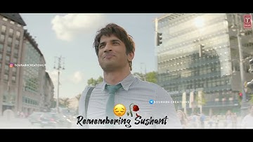 REMEMBERING SUSHANT SINGH RAJPUT | TRIBUTE FULLSCREEN VIDEO