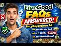 LiveGood FAQs Answered (Everything Beginners Ask)