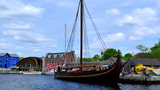 Draken Harald Hårfagre at Mystic Seaport from the Water 2024