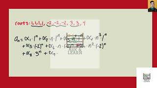[Math] What is the general form of the solutions of a linear homogeneous recurrence relation if its