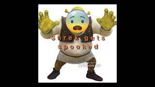 Shrek get spooked 😱