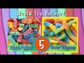 Candy Choices and Exercises Quiz