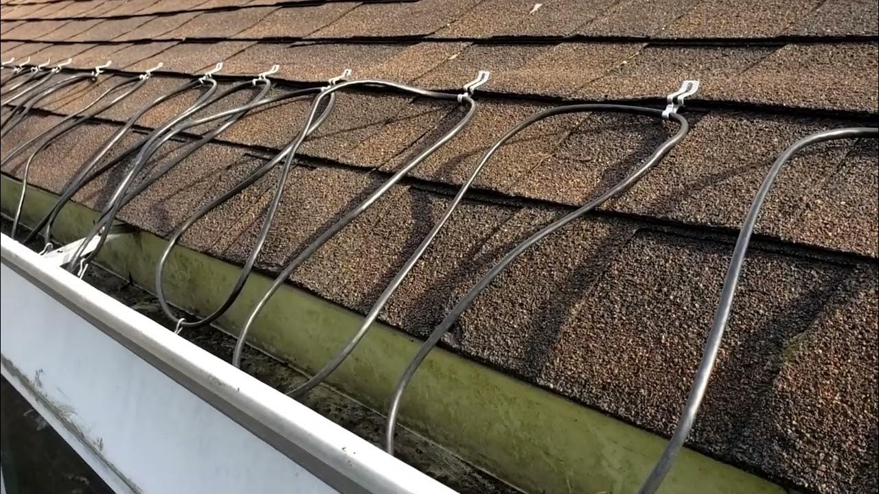 Heated Roof and Gutter De Icing Cable Kit They Work , Great use for