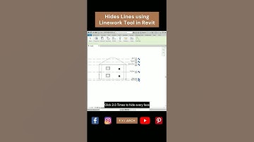 Hide Unwanted Lines using Invisible Lines in Autodesk Revit