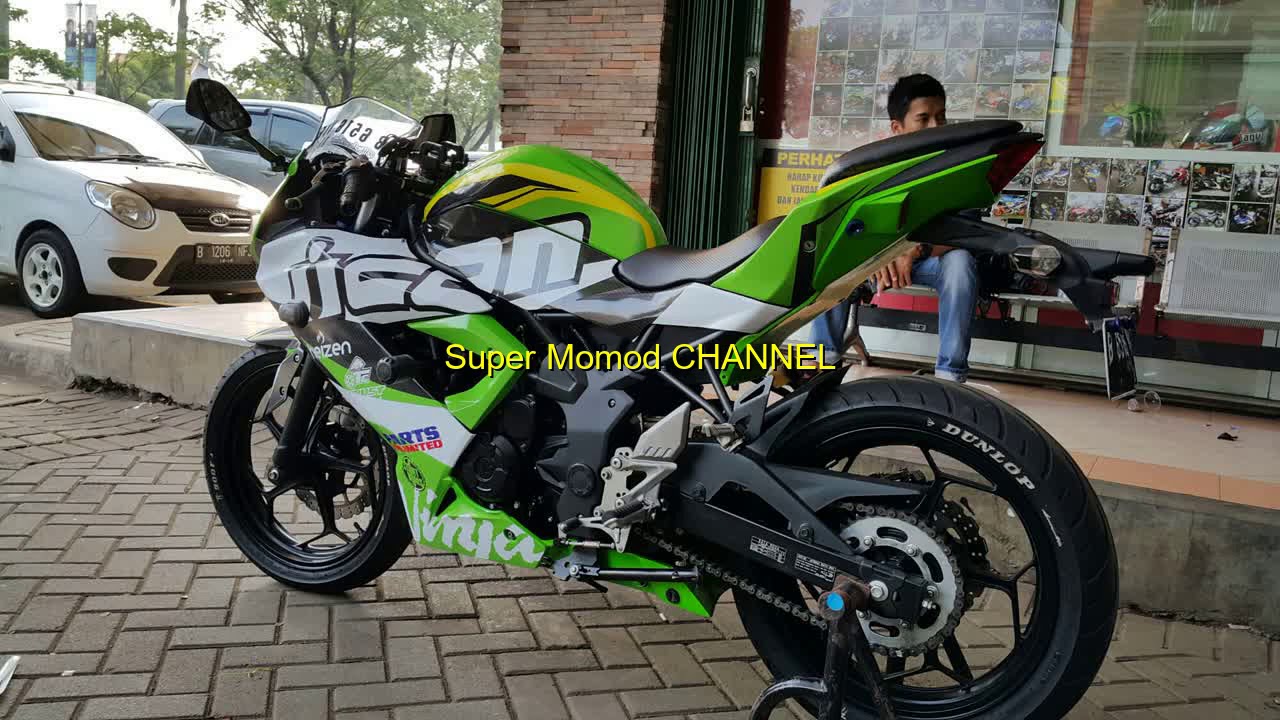 Modifikasi Pulan Modifikasi Ninja Rr Mono Keren Youtube