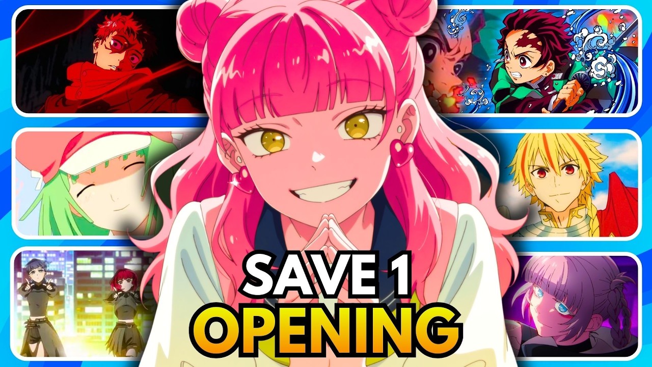 SAVE ONE ANIME OPENING! ✅ (99% Can't Choose) 🔥