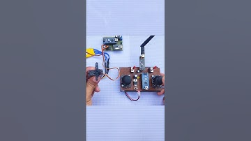 DIY 6 Channel RC Transmitter and Receiver using nRF24L01 and Arduno Nano #nrf24l01 #rcremote #rccar