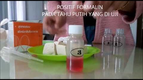 TUTORIAL FORMALIN TEST KIT