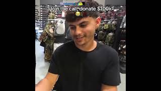 Donating 100,000 To Mrbeast