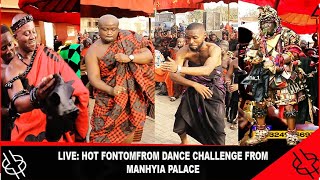 Live Hot Fontomfrom Dance Challenge From Manhyia Palace