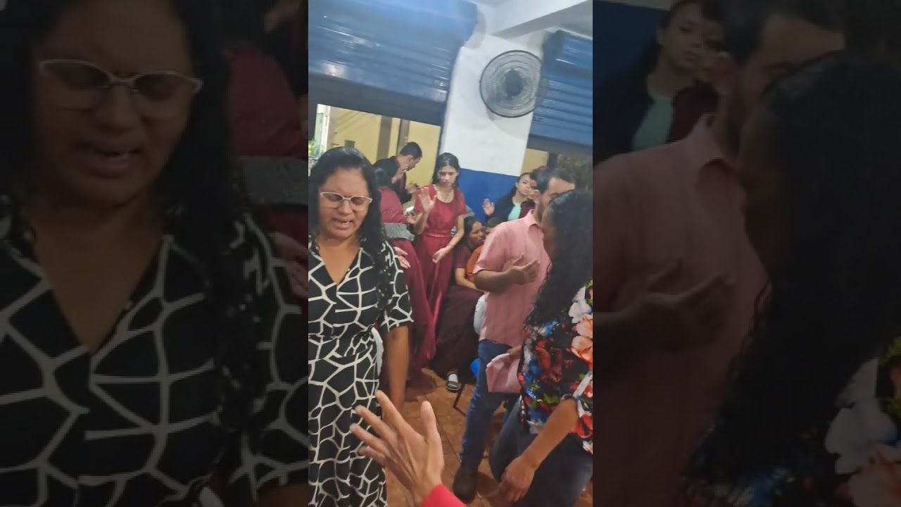 Culto de libertação e cura poder manifesto na igreja Átrio tabernáculo povo humilde a presença real 