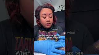 When the plot twist never comes 💀 #TattooSession #shorts #funny #fyp #tiktok #comedy