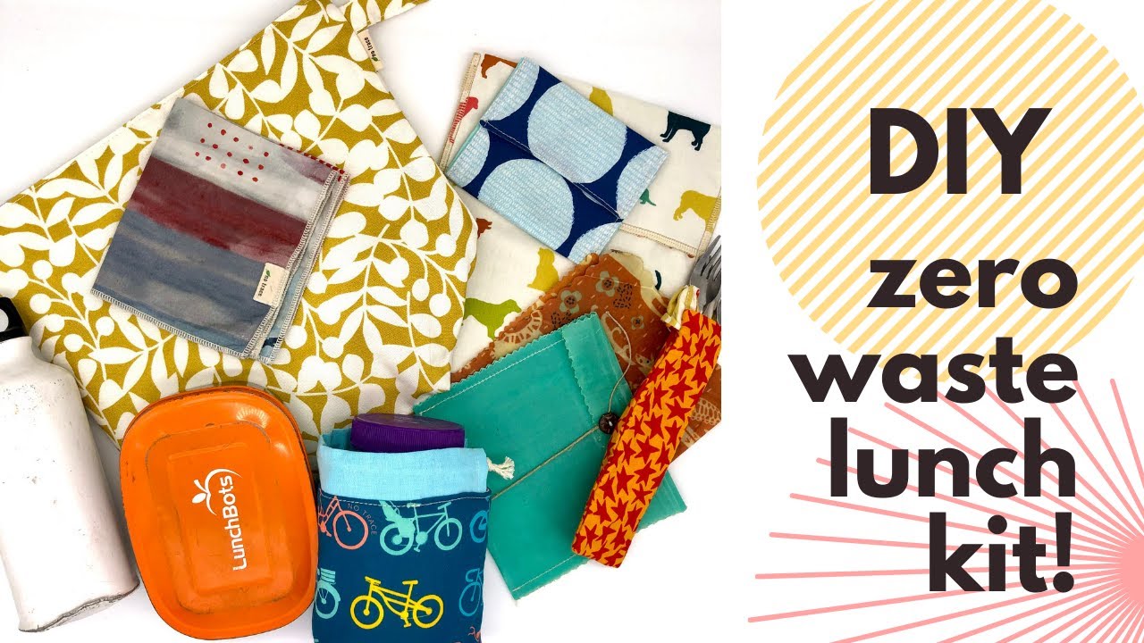 DIY back to school zero waste lunch kit