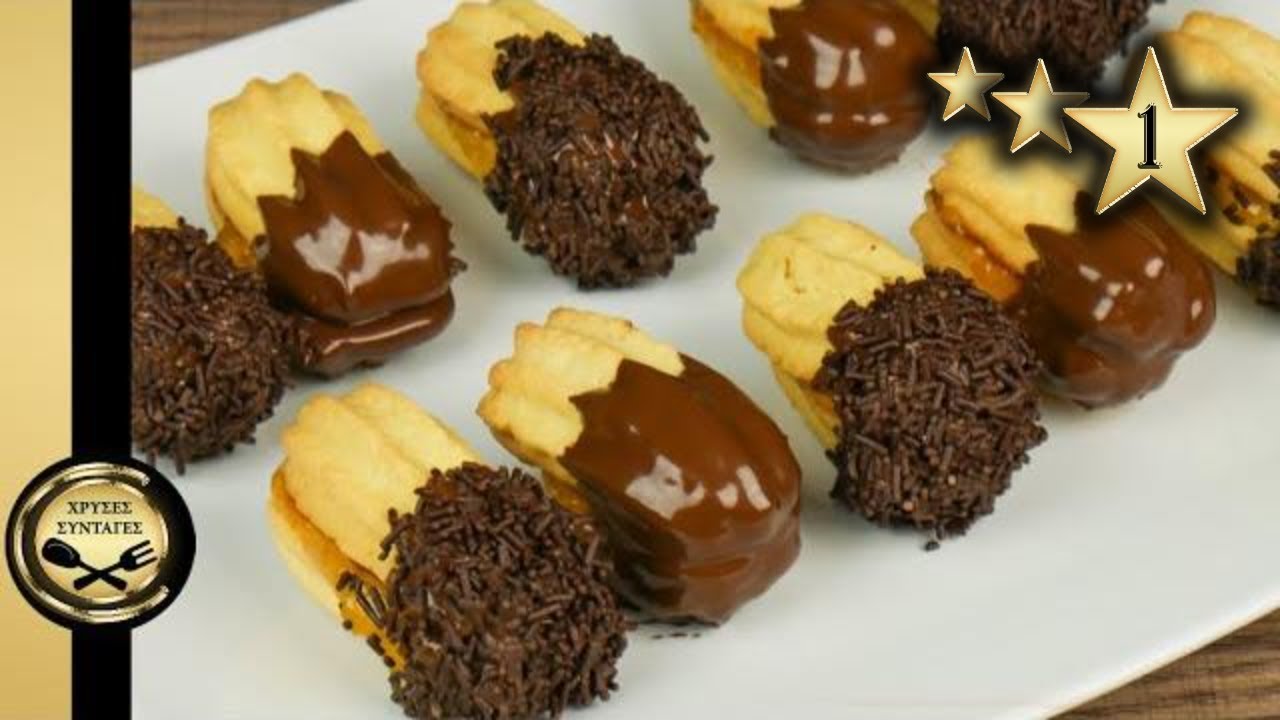 Легкое печенье с джемом и шоколадом - ЗОЛОТЫЕ РЕЦЕПТЫ