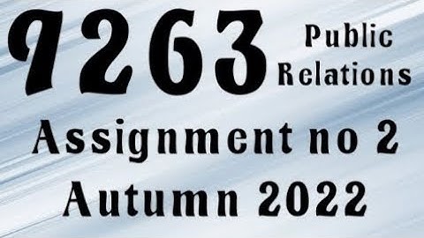 AIOU Code 9263 Solved Assignment No.1 Autumn 2022 #aiou #aiousolveassignments