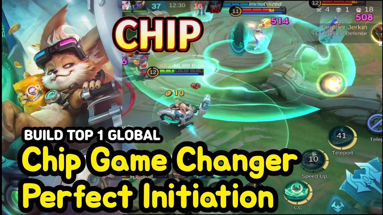 Chip (Mythical Glory): Perfect Initiation and Hard Carry | MLBB Ranked Gameplay