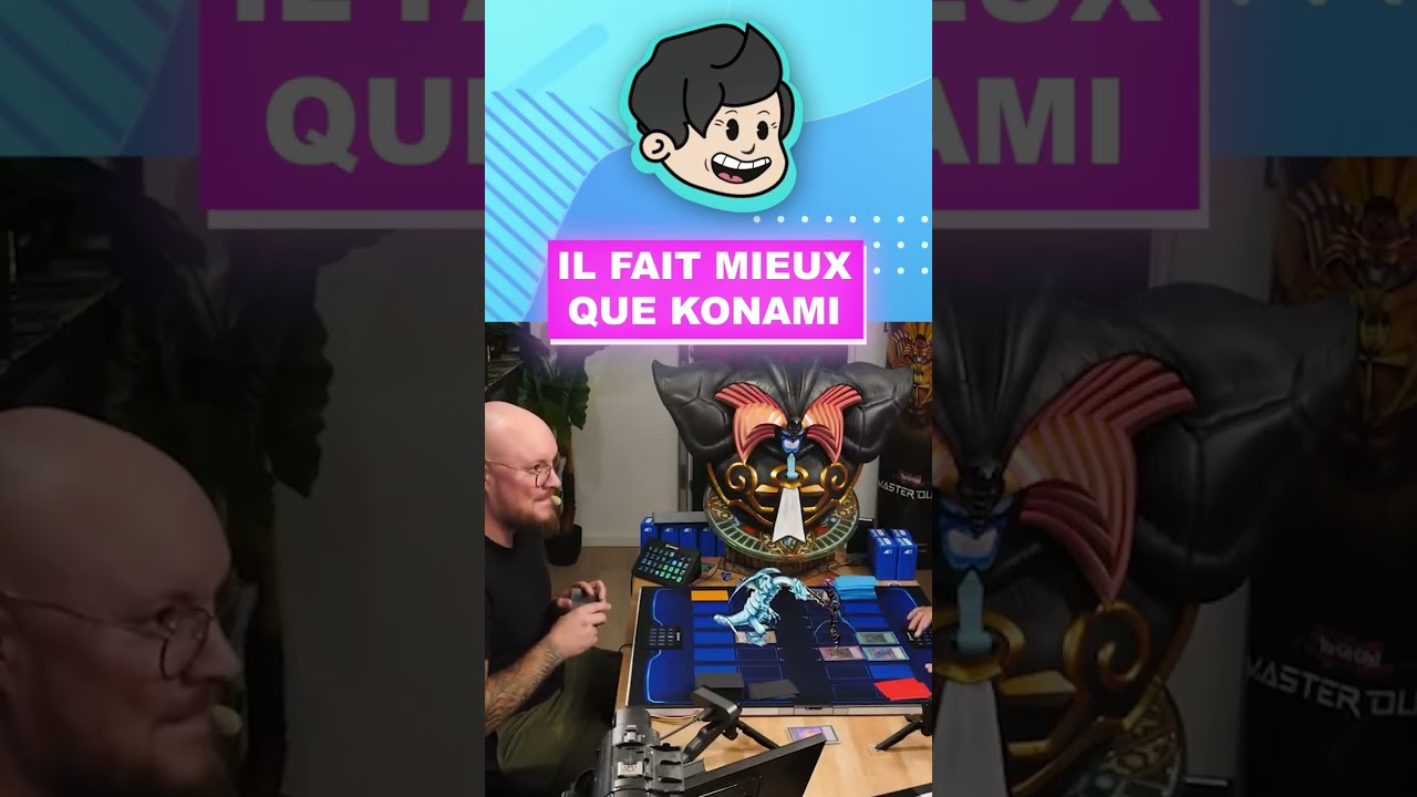 ZOULOUX STREAMER TWITCH YU GI OH CREER LE JEU DONT ON REVE TOUS 🤯😱  L'ECHEC DE KONAMI