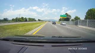 Road Trip - US-220/I-581 Roanoke Freeway from Tanglewood to I-81