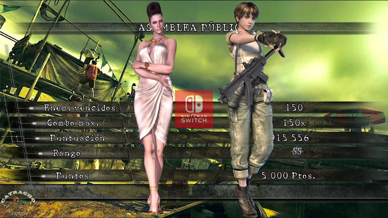 Asamblea pública (915,556) | Rebecca Chambers (S.T.A.R.S) & Excella Gionne (TRICELL) | RE5 | NS
