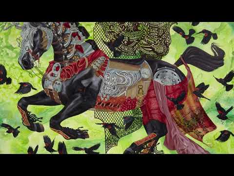 Video: Ethno illustrations by artist Anneli Akinde in mixed media format