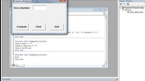 Square a Number in VB6