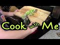 Chatty Cook with Me ~ Scraping together a Turkey Dinner