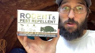 Junforbs Mouse Repellent Balls 36 Pack, Peppermint Rodent Repellent for Mice and Rats, Natural Mouse
