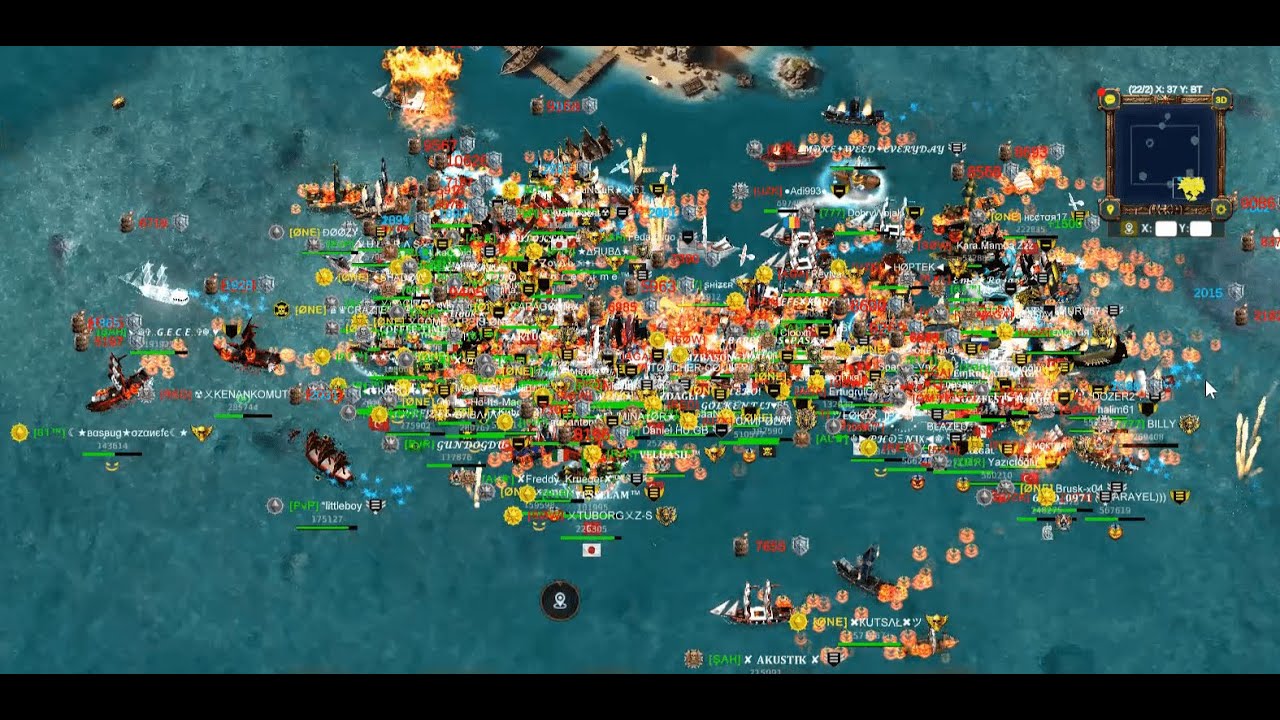 Battle of Sea | ALLIANCE WARS