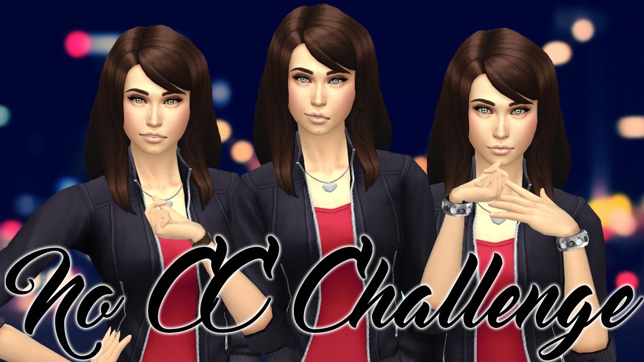 Sims 4 | Create A Sim | No CC Challenge! - YouTube