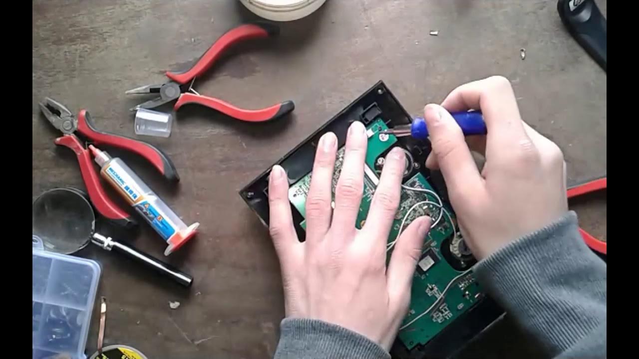 Digital Photo Frame Repair Backlight Problem hp df770 7'' YouTube