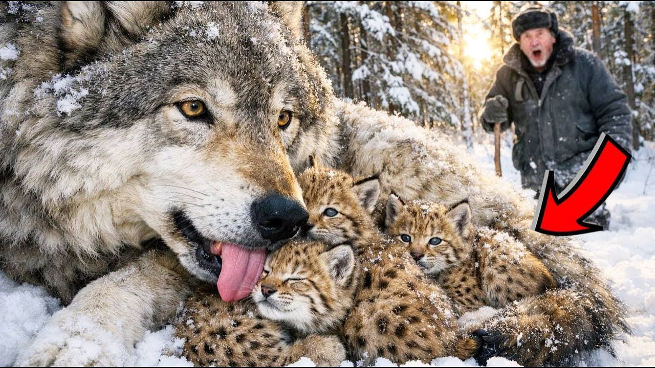 WILK WYŁ PRZED CHATĄ AŻ DO RANA! LEŚNICZY WYSZEDŁ – I ZMARŁ NA WIDOK TEGO, CO ZOBACZYŁ…