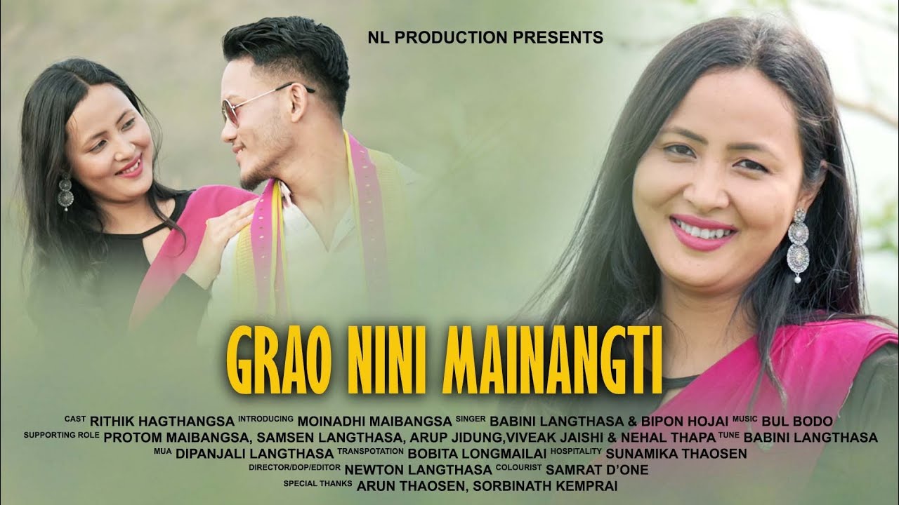 GRAO NINI MAINANGTI  RITHIK   MOINADHI  DIMASA OFFICIAL VIDEO