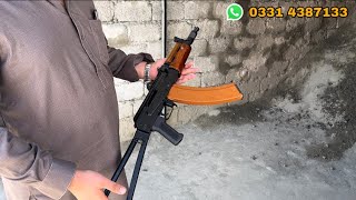 Aks74u Krenkov 222 Bore Russian || Convert From Kalashnikov || Pak Arms Store || Not For Sale Edu Resimi