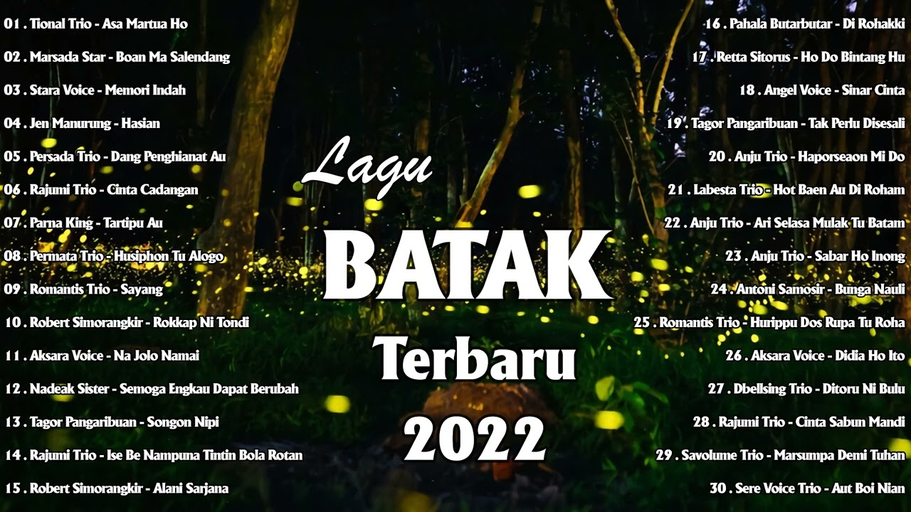 Kumpulan 40 Lagu Batak Terpopuler Saat Ini || Omega Trio, Persada Trio, Boraspati, Interna Trio