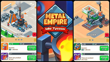 Metal Empire: Idle Tycoon (Gameplay Android)