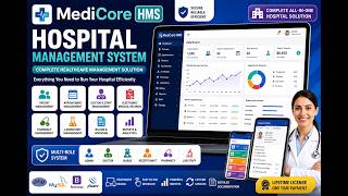 Hospital Management System PHP Script | EMR, Pharmacy, Laboratory, Billing & Appointment Management