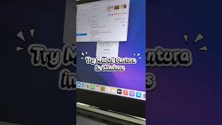Trying macOS Ventura on Windows! Who needs a MacBook when you can do this? 😆  #macosonwindows
