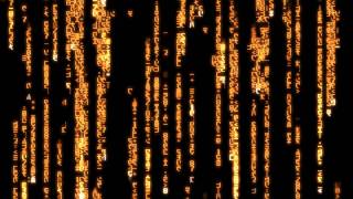 Matrix Code Gold - 1440x900 for Dreamscene
