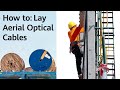 How to Lay Aerial Optical Cables