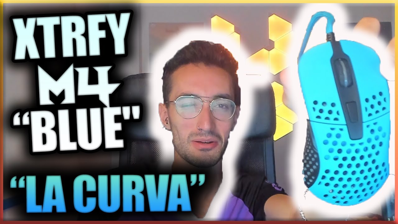Xtrfy M4 Mouse Review El Raton Con Mas Curvas Que Una Serpiente Kryp Review Raton Gaming Youtube