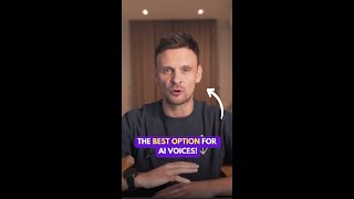 The Best Option for AI Voices! #shorts