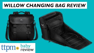 Willow Changing Bag from Paperclip | Diaper Bag & Changing Pad | ALL IN ONE