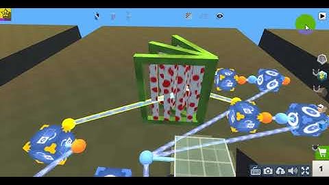 KOGAMA TUTORIAL EP:1 (How to make door and animated door and lock door from inside of house)