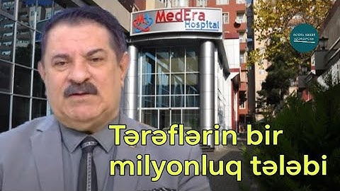 Ağadadaş Ağayevin işində 1 milyonluq tələb - Məhkəməyə gəlmədi