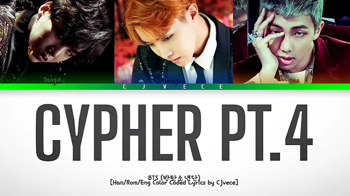 Cypher Pt. 4 - BTS (Han/Rom/Eng Color Coded Lyrics) | Cjvece