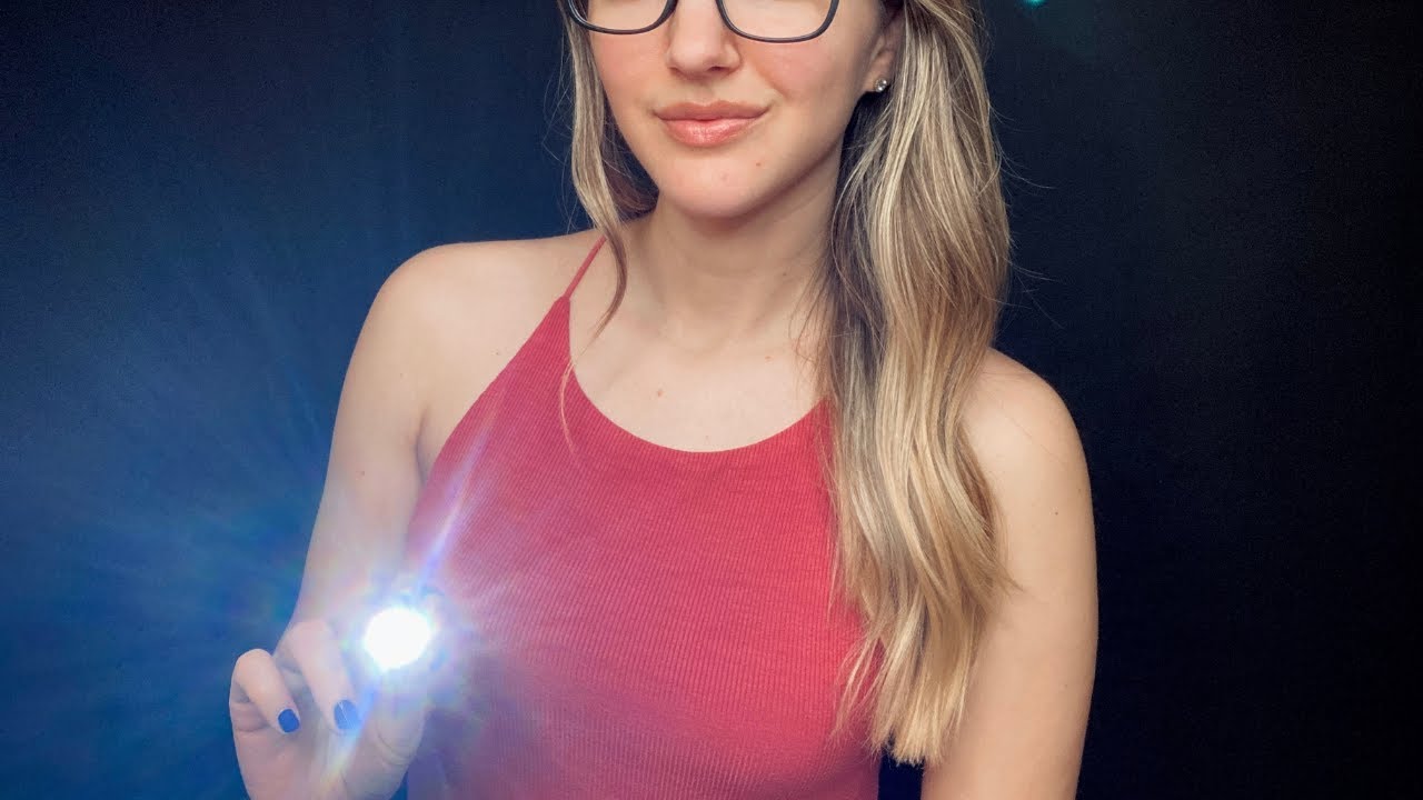 ASMR Cranial Nerve Exam (Soft Spoken, Sensations, Female Doctor Roleplay)