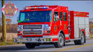 ⁴ᴷ Responding: Lakeshore Fire Rescue, Engine 1 - Lights & Sirens - 2025