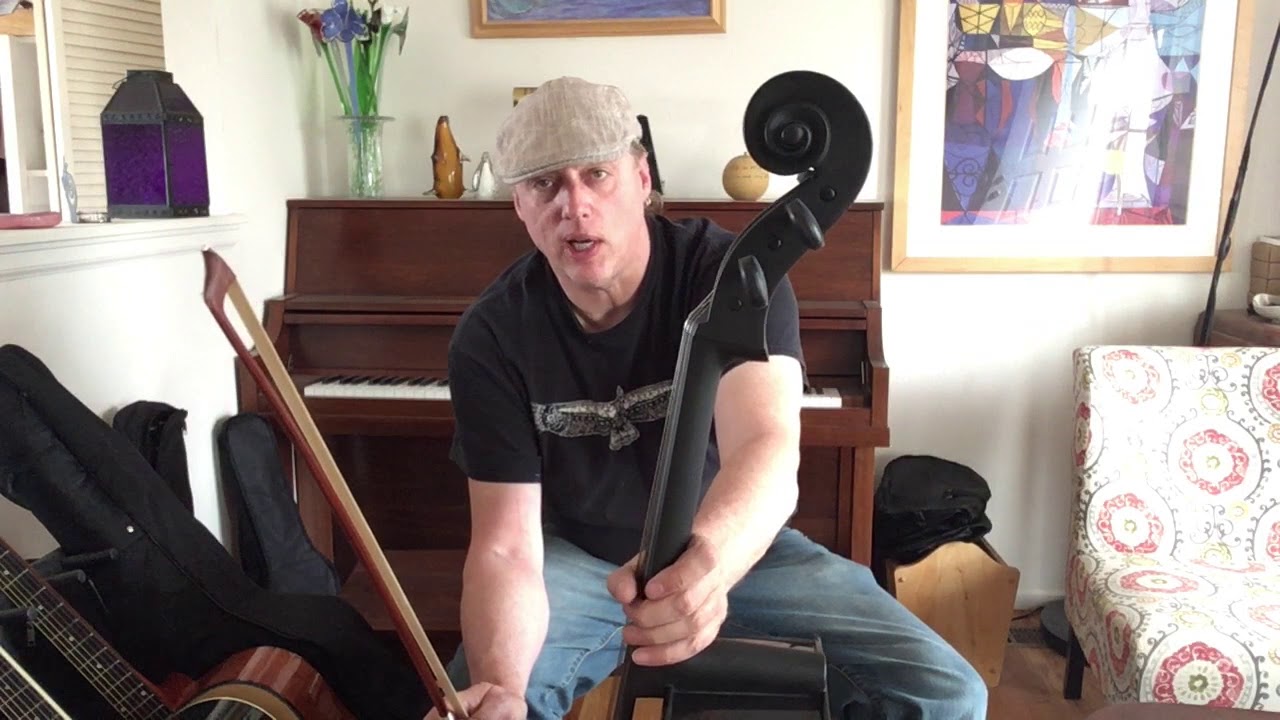 My first look at a Glasser Composite Carbon Cello!